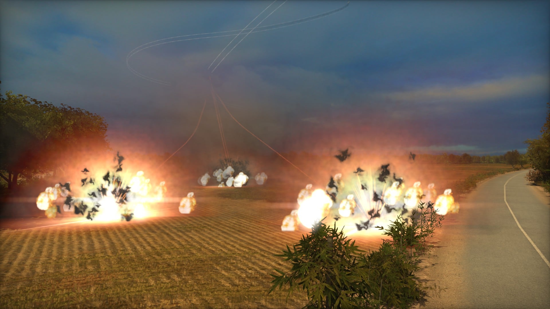Two out of the four LGB hit the intended target
